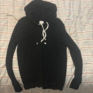 Anthropologie Black hoodie Sweater
